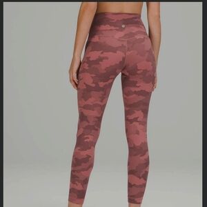 Womens Lululemon pink align pant 6